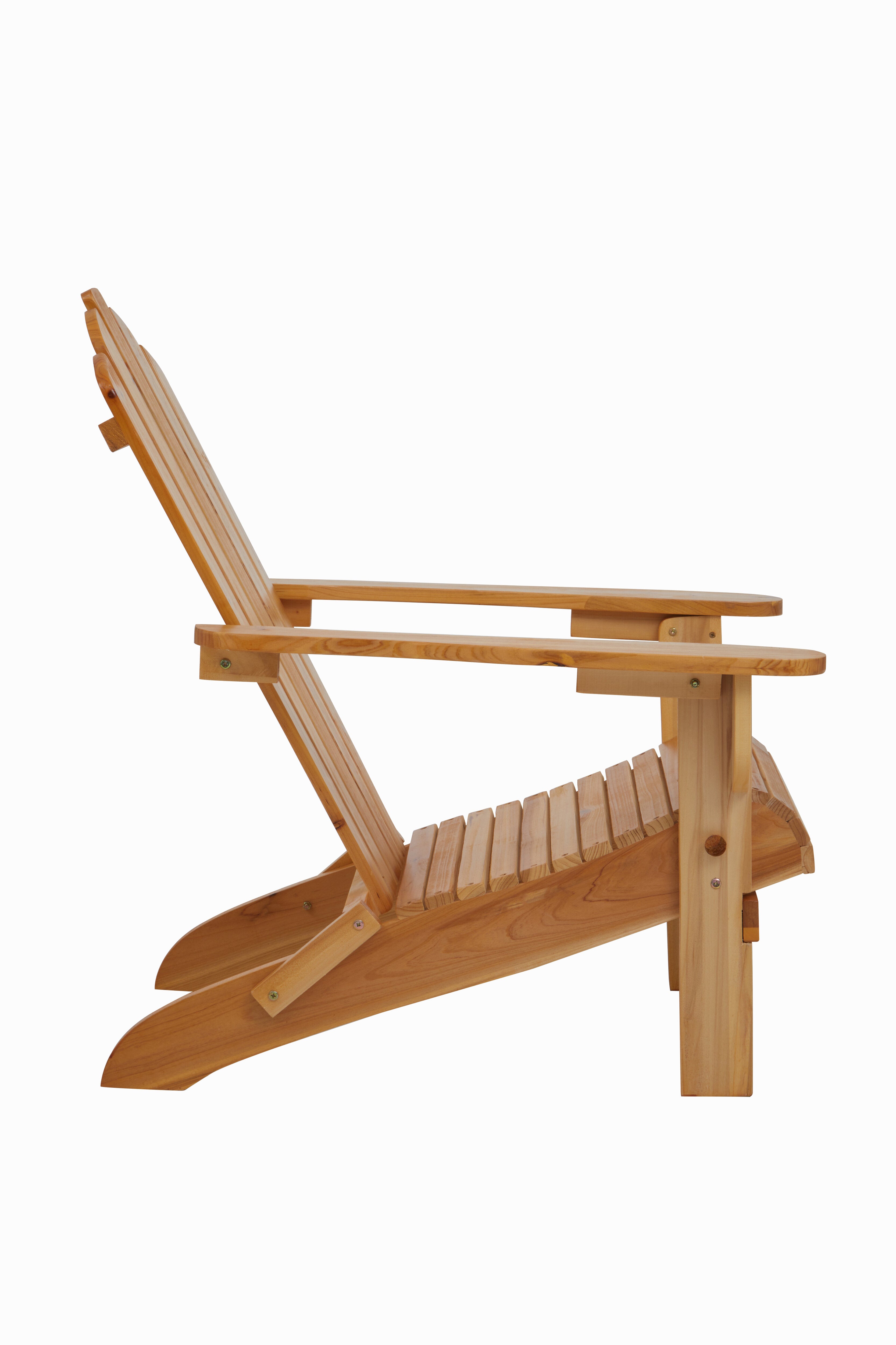 Fontana Natural Solid Wood Chair
